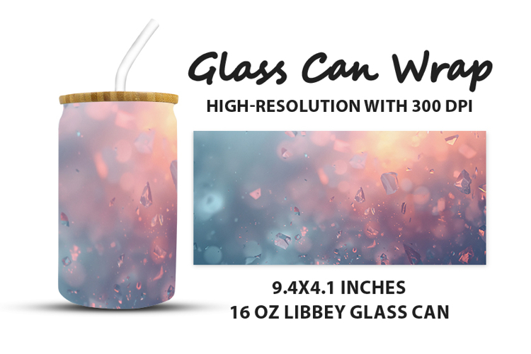 Broken Glass Glass Can Wrap example image 1