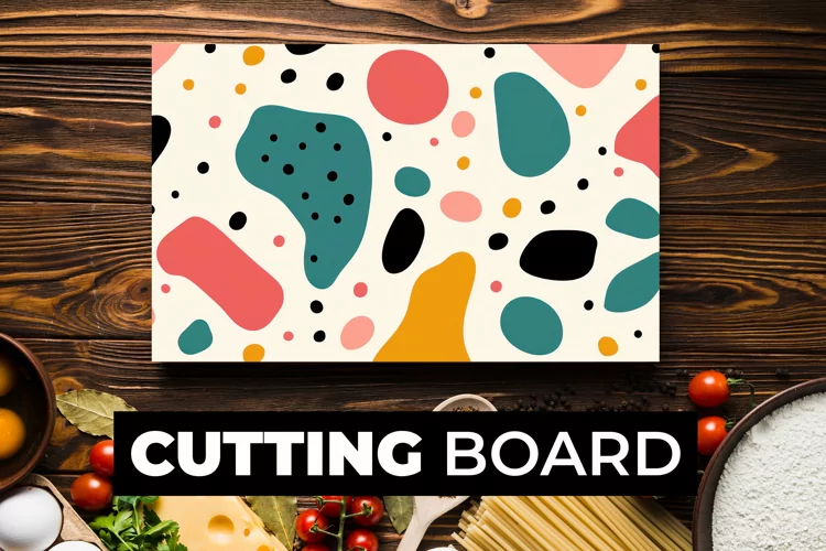 Colorful Cutting Board Sublimation