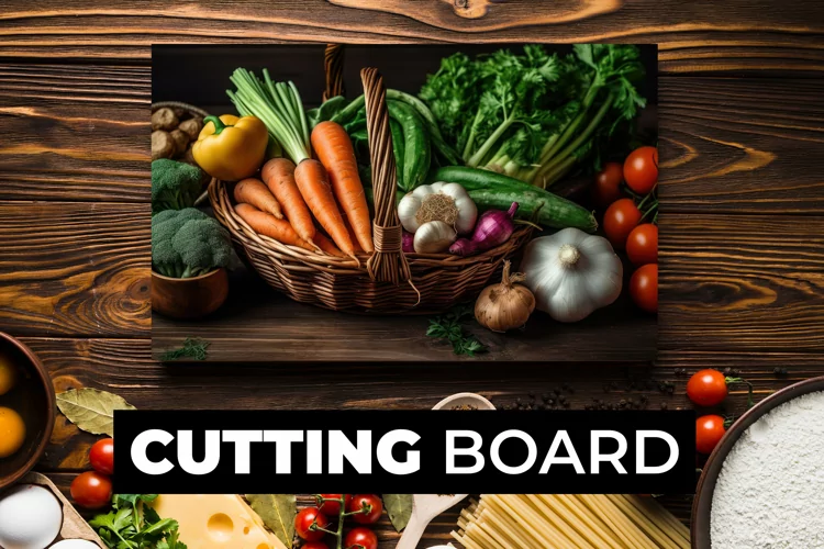 Vegetables Cutting Board sublimation