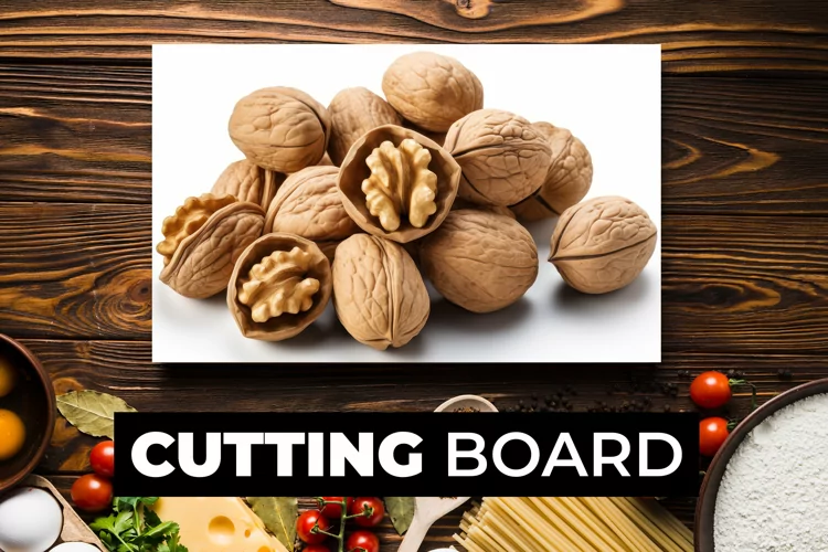 Walnuts Cutting Board sublimation