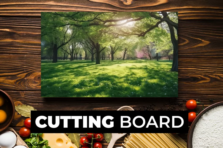Nature Cutting Board Sublimation
