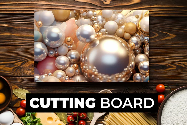 Pearls Cutting Board Sublimation