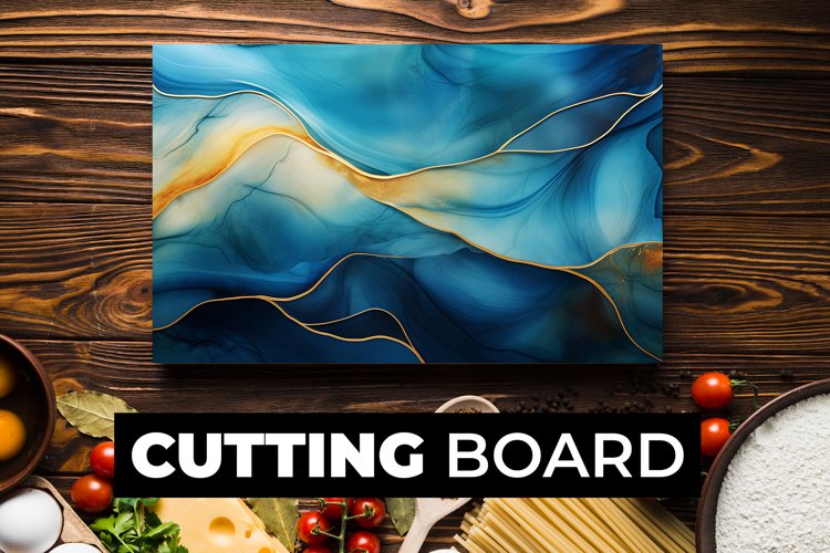 Marble Cutting Board Sublimation