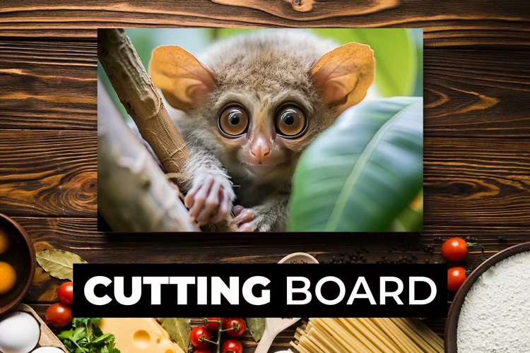 Tarsier Cutting Board Sublimation