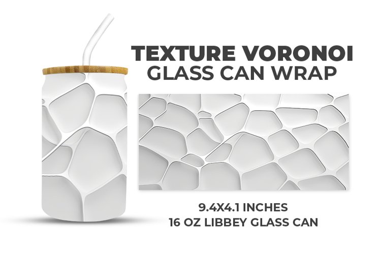 Texture Voronoi Glass Can Wrap example image 1