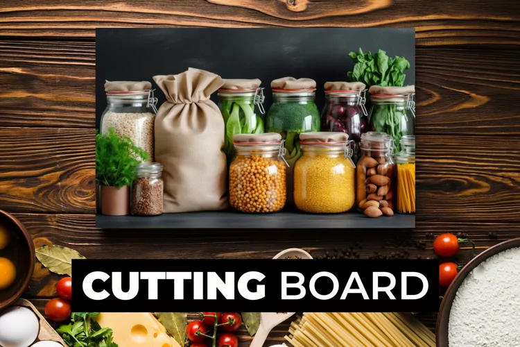 Variety Of Food Cutting Board sublimation
