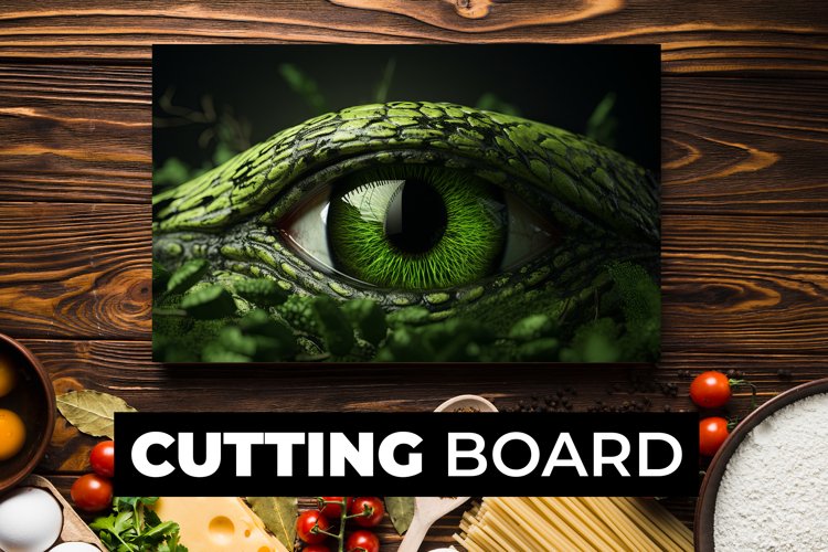 Dragon Eye Cutting Board Sublimation