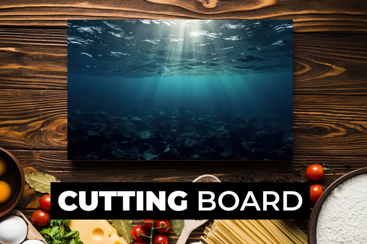 Underwater Cutting Board sublimation