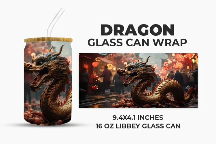 Dragon Glass Can Wrap