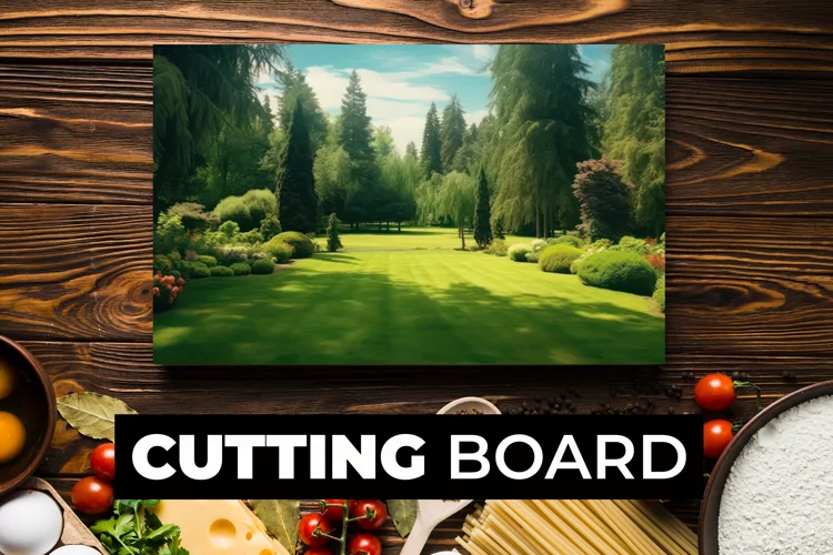 Nature Cutting Board Sublimation