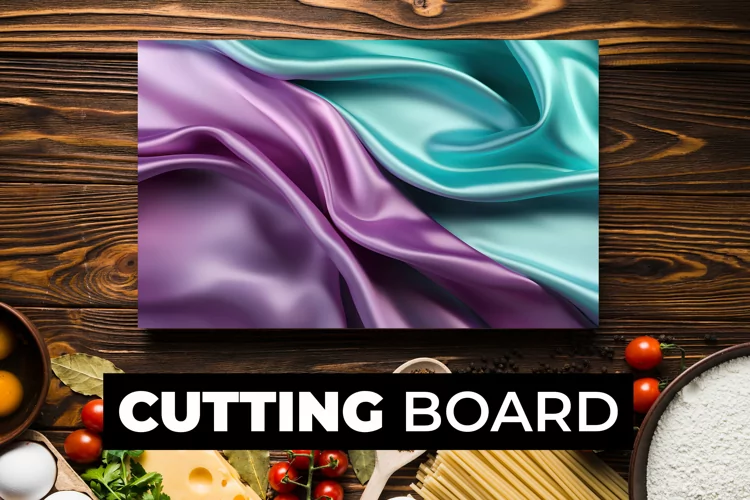 Silk Cutting Board Sublimation