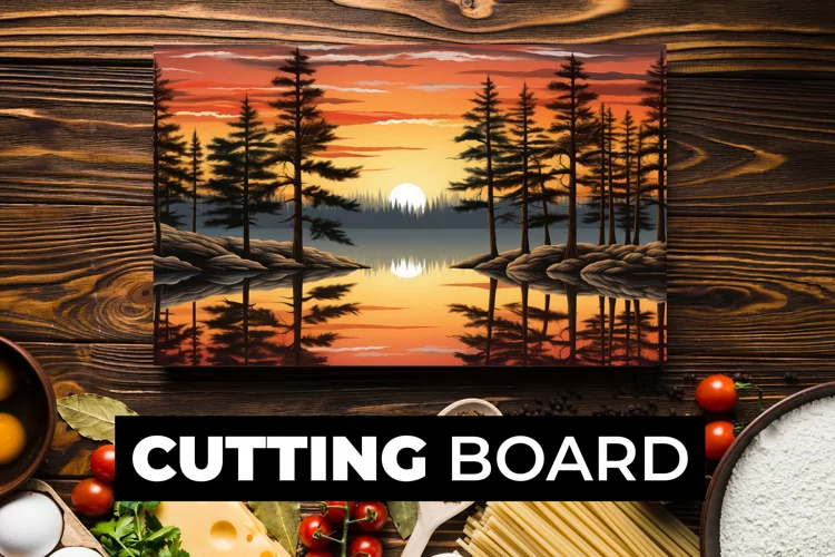 Nature Cutting Board Sublimation