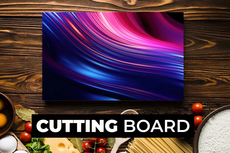 Colorful Cutting Board Sublimation