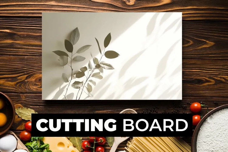 Green Leaves Cutting Board Sublimation