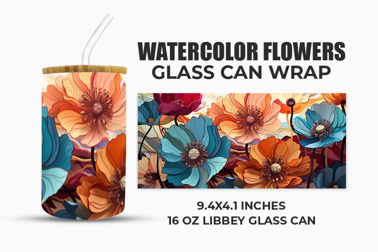 Watercolor Flowers Image 23