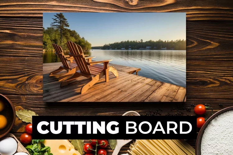 Road With No Traffic Cutting Board sublimation