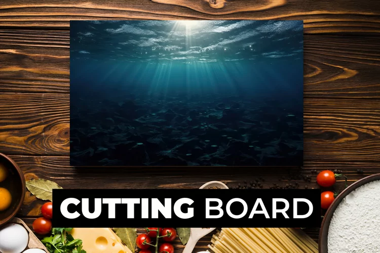 Underwater Cutting Board sublimation