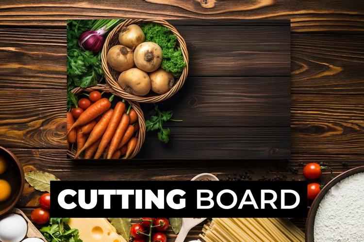 Vegetables Cutting Board sublimation