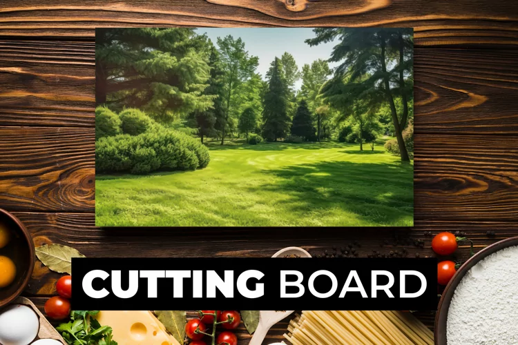 Nature Cutting Board Sublimation