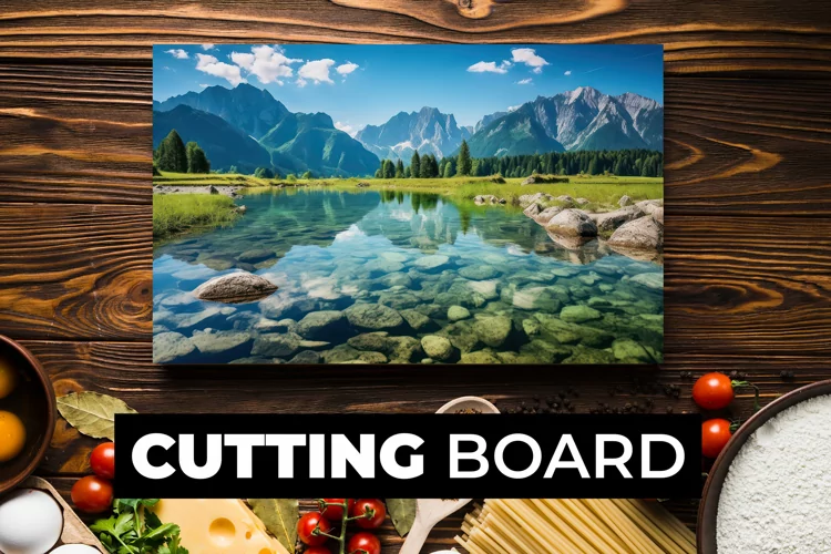 Nature Cutting Board sublimation