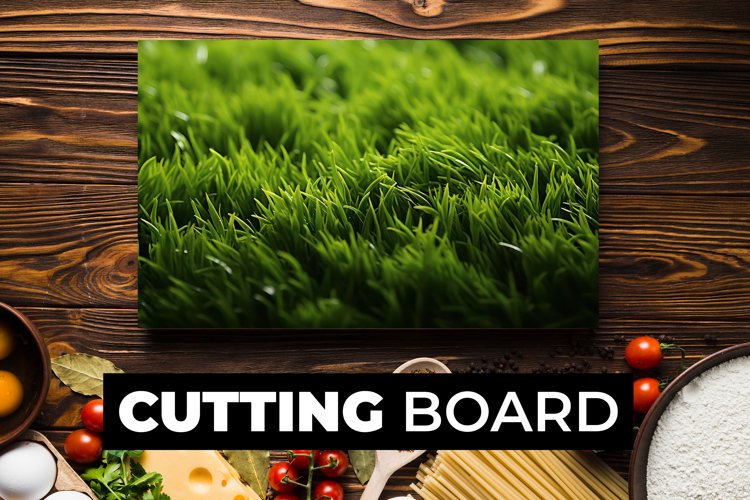 Grass Cutting Board sublimation example image 1