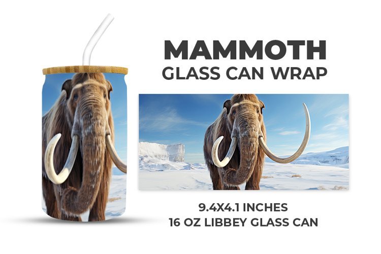 Mammoth Glass Can Wrap example image 1
