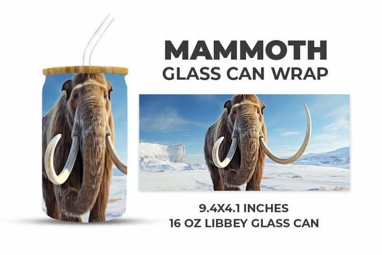 Mammoth Glass Can Wrap