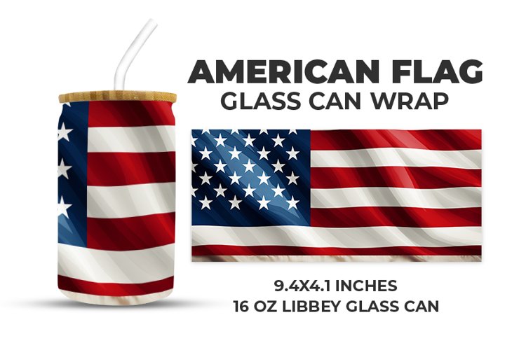 American Flag Clipart Image 17