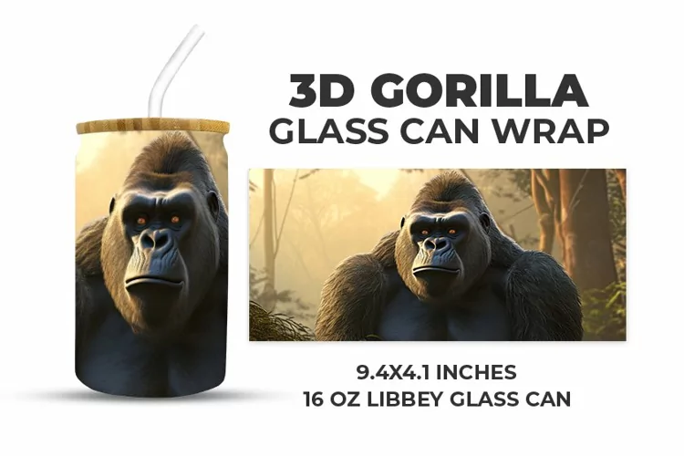 3D Gorilla Glass Can Wrap
