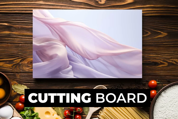 Pink Silk Cutting Board Sublimation