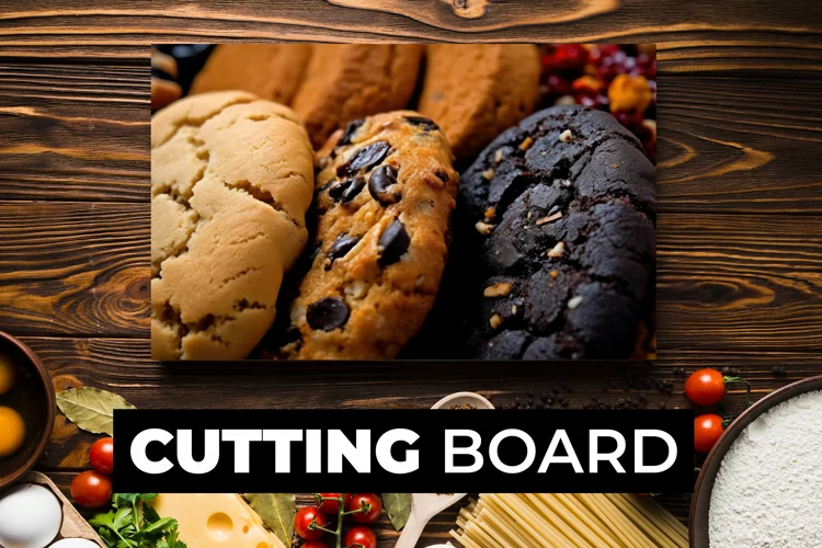 Cookies Cutting Board sublimation