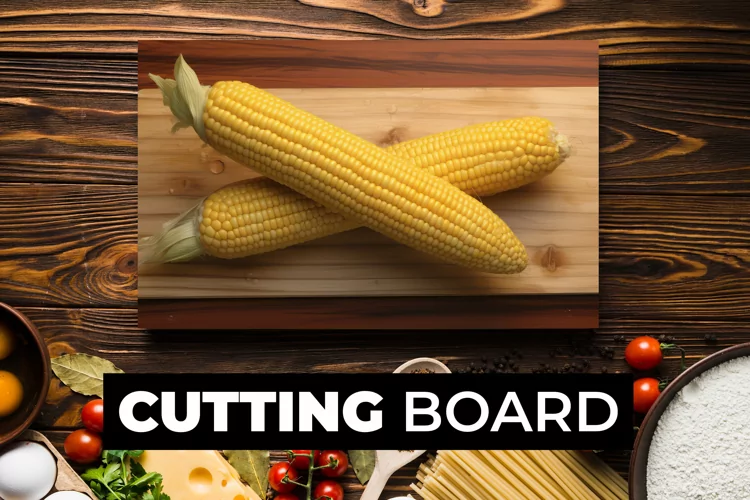 Corn Cutting Board sublimation