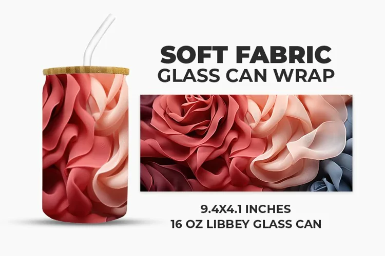 Soft Fabric Glass Can Wrap