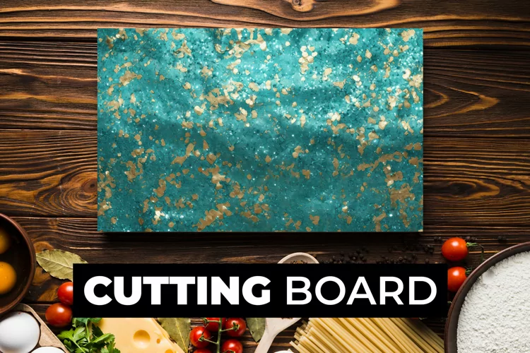 Glitter Cutting Board Sublimation
