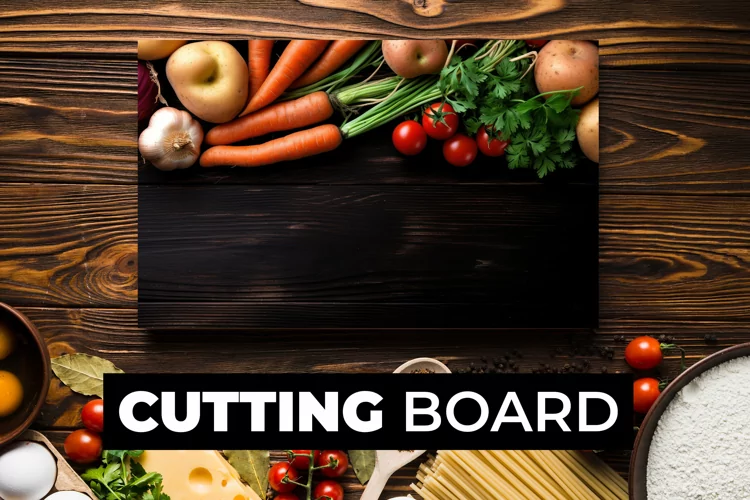 Vegetables Cutting Board sublimation