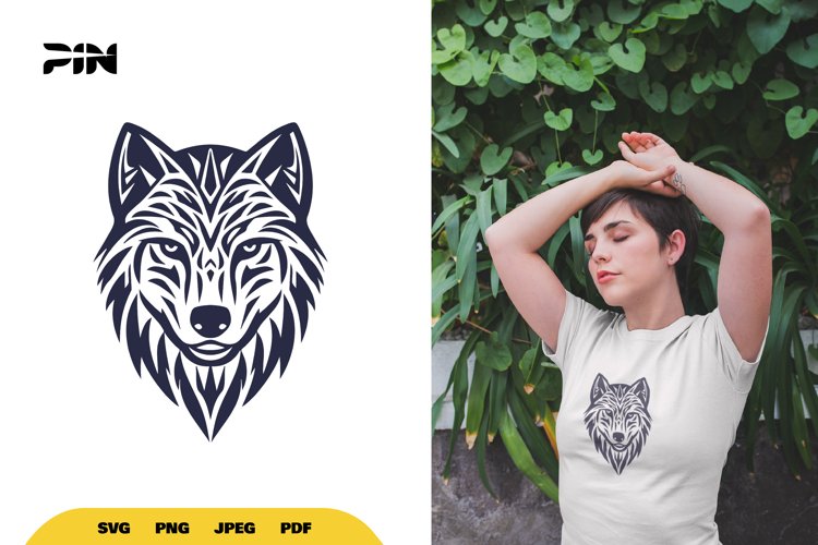 Wolf Vector Image 8