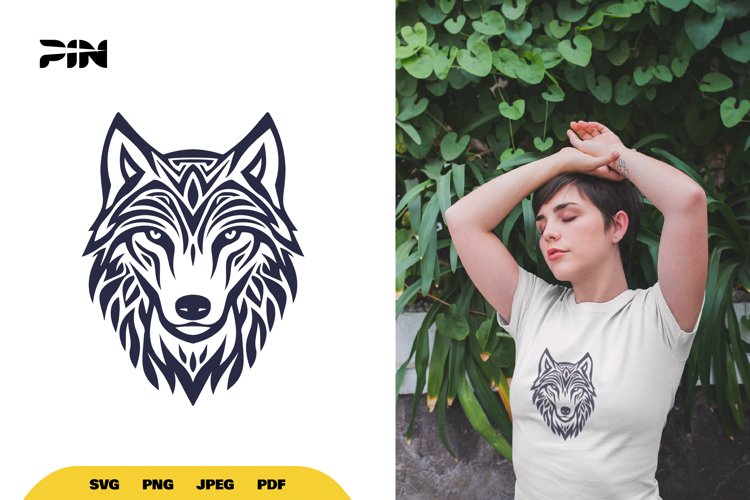 Wolf Vector Image 7