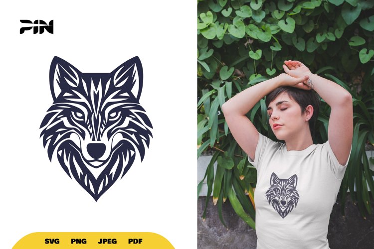 Wolf Vector Image 6
