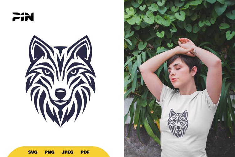 Wolf SVG - Wolf Clipart - Logo SVG