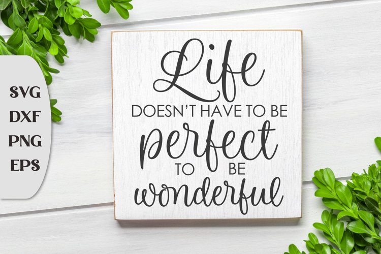 Wood Sign Svg, Inspirational Quote Svg, Svg Design For Sign example image 1
