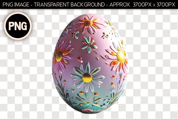 Chocolate Easter Egg PNG Isolated Object example image 1