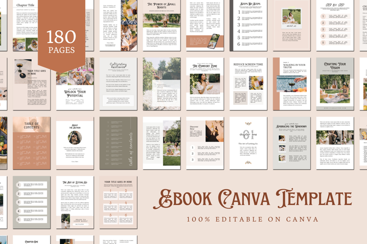 Aesthetic Ebook Design | Canva Template