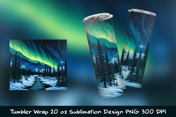 Tumbler Wrap Template Image 4
