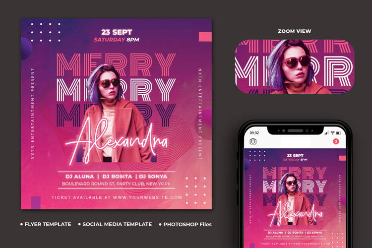 Club Flyer Template Image 6