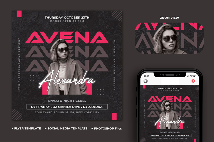 Club Flyer Template Image 7