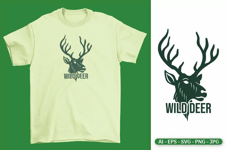 Wild Deer SVG