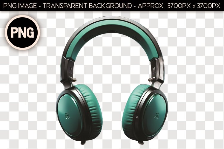 Headphones PNG Isolated Object example image 1