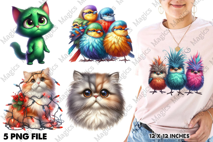 Whimsical Animals Clipart