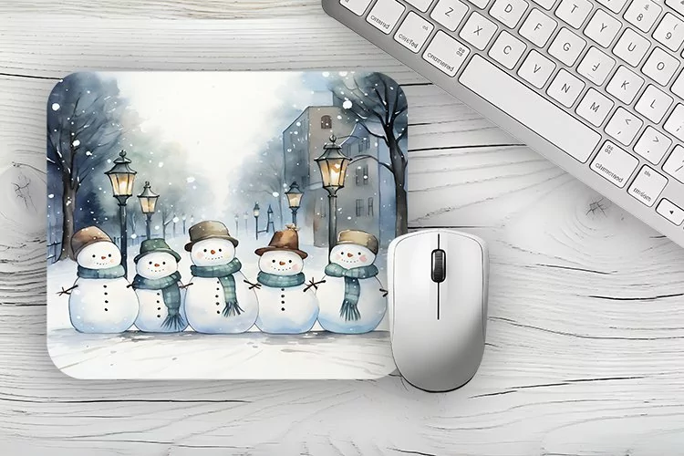 Christmas Mousepad PNG, Christmas Mousepad sublimation