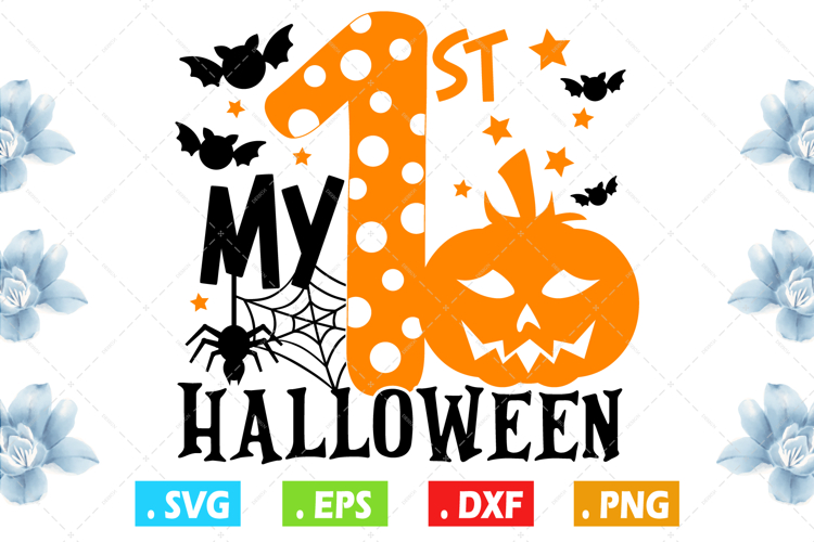 My first Halloween, Halloween SVG
